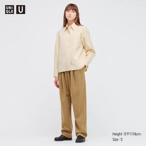 Uniqlo WOMEN U SWEAT GATHERED SWEATPANTS